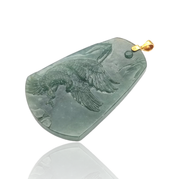Natural Jade Pendant, 36.50g - Far East Gems & Jewellery
