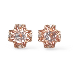 Morganite Earring, 5.42g - Far East Gems & Jewellery