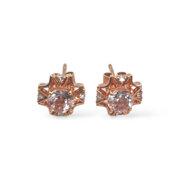 Morganite Earring, 5.42g - Far East Gems & Jewellery