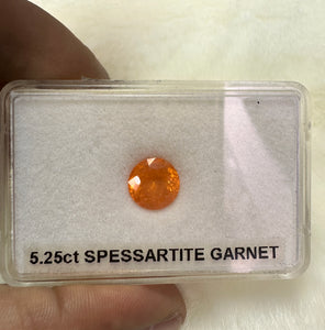 Spessartite Garnet 5.25ct - Far East Gems & Jewellery