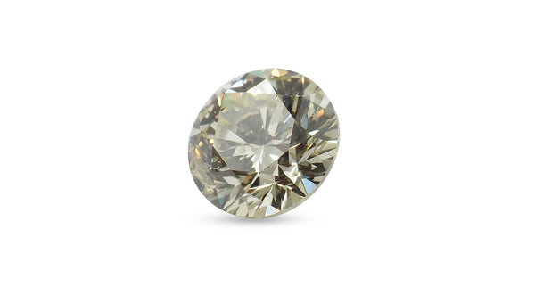 Fancy Colored Diamond - Fancy Light Brownish Greenish Yellow Diamond 0.70ct - Far East Gems & Jewellery