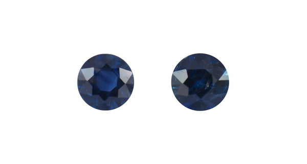 Unheated Burma Blue Sapphires, 1.09ct - Far East Gems & Jewellery