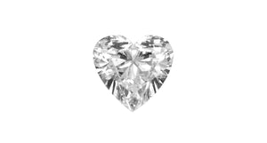 Heart Shape White Diamonds, 1.51ct - Far East Gems & Jewellery