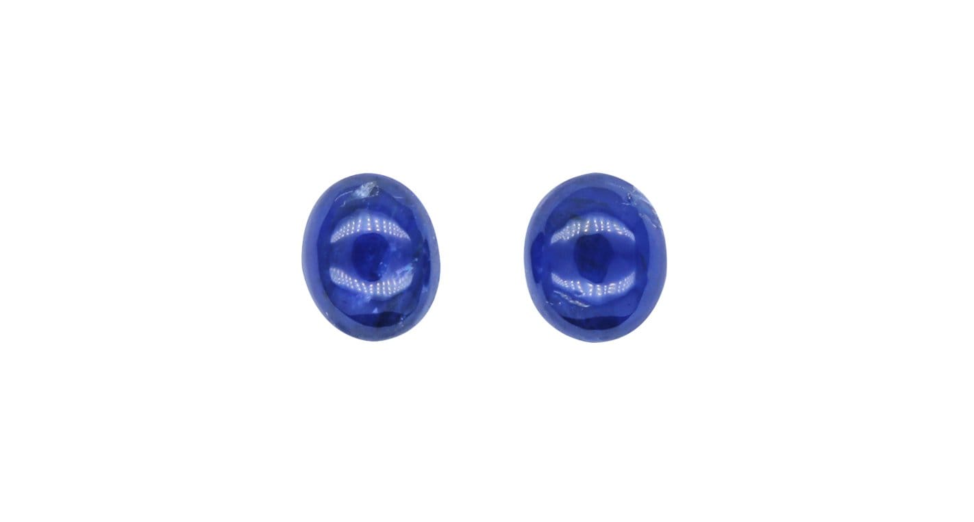 Unheated, Burma Blue Sapphires, 1.64ct - Far East Gems & Jewellery
