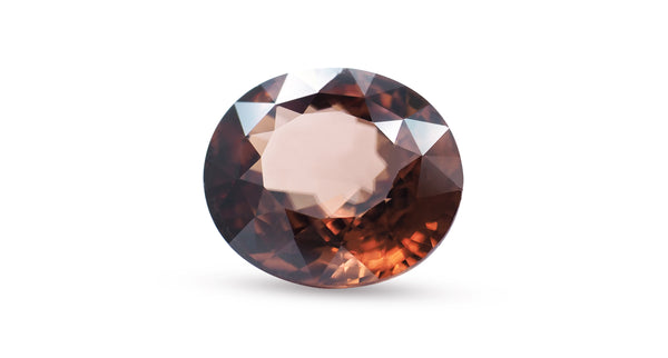 Zircon 13.46ct Sri Lankan Orangey-brown - Far East Gems & Jewellery