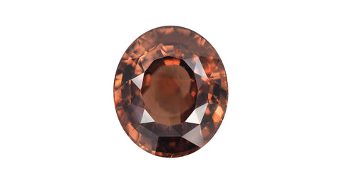 Zircon 13.46ct Sri Lankan Orangey-brown - Far East Gems & Jewellery