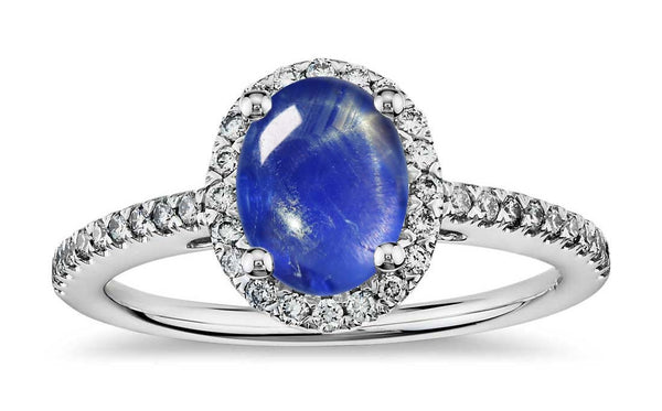 Unheated Blue Star Sapphire 1.36ct - Far East Gems & Jewellery