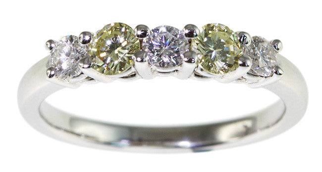 Yellow Diamond Ring - Far East Gems & Jewellery