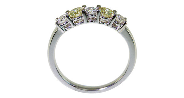 Yellow Diamond Ring - Far East Gems & Jewellery