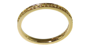 Yellow Diamond Ring - Far East Gems & Jewellery