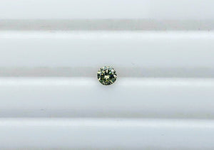Chameleon Diamond, Round 0.16ct GIA Certified - Far East Gems & Jewellery
