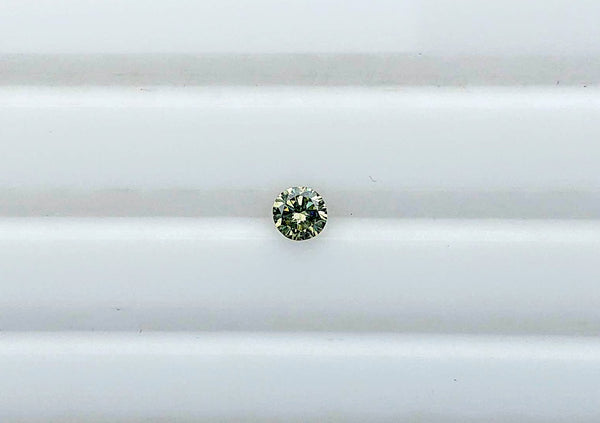 Chameleon Diamond, Round 0.16ct GIA Certified - Far East Gems & Jewellery