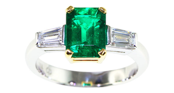 Emerald Ring 1.36ct - Far East Gems & Jewellery
