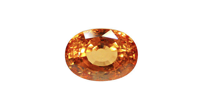 Hessonite Garnet, Oval 20.66ct - Far East Gems & Jewellery