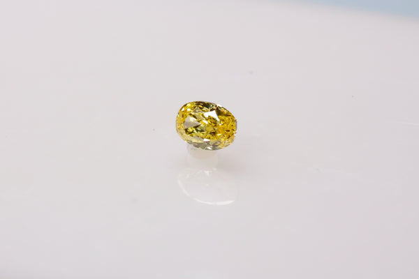 Fancy Vivid Yellow Diamond 0.58ct - Far East Gems & Jewellery