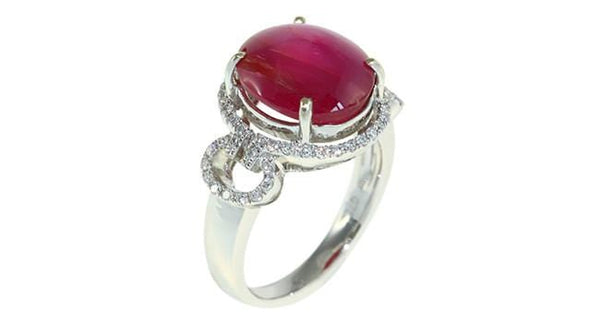 Star Ruby Ring 7.48ct - Far East Gems & Jewellery
