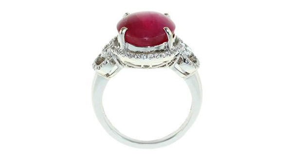 Star Ruby Ring 7.48ct - Far East Gems & Jewellery