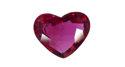 Ruby, Heart, Thailand 2.25ct - Far East Gems & Jewellery