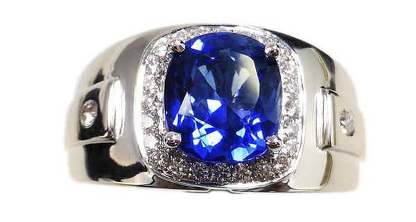 Blue Sapphire Ring 3.07ct - Far East Gems & Jewellery