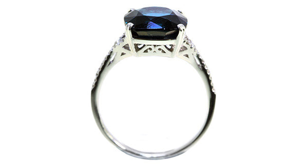 Blue Spinel Ring 5.17ct - Far East Gems & Jewellery