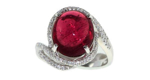 Pink Tourmaline Ring 5.52ct - Far East Gems & Jewellery