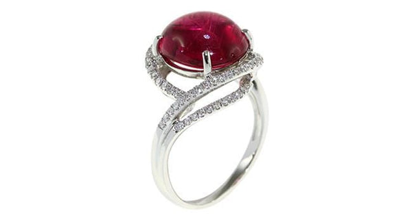 Pink Tourmaline Ring 5.52ct - Far East Gems & Jewellery