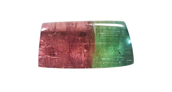 Water Melon Tourmaline, Rectangle 6.77ct - Far East Gems & Jewellery